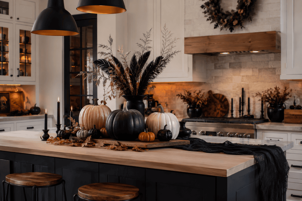 Fall Kitchen Island Decor9