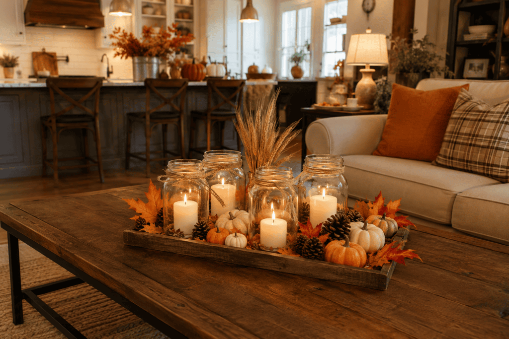 Fall Kitchen Island Decor11