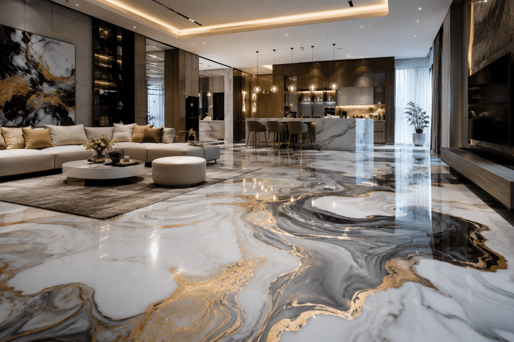 marble epoxy flooring luxury6