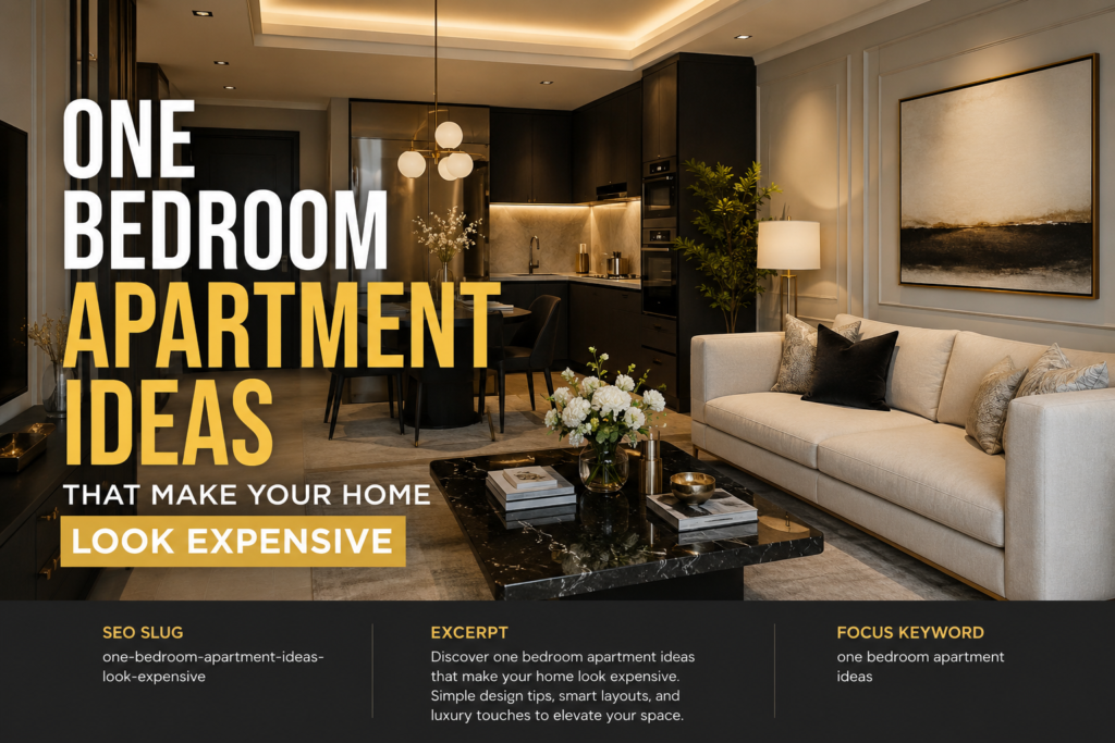 One Bedroom Apartment Ideas