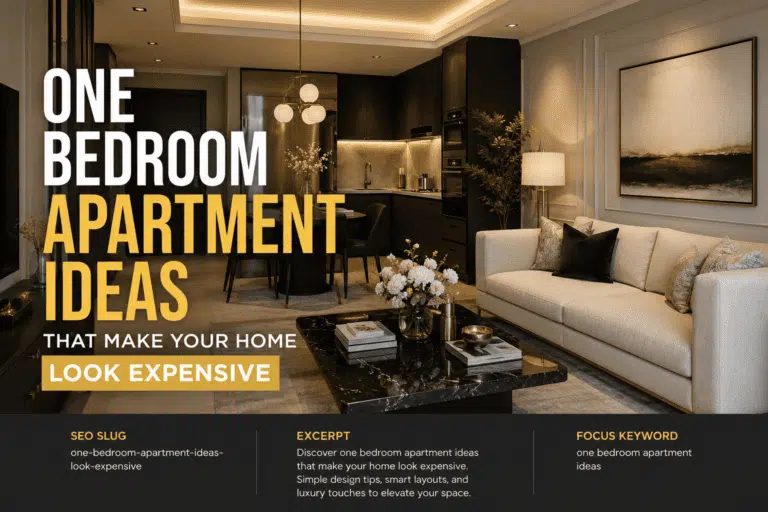 One Bedroom Apartment Ideas