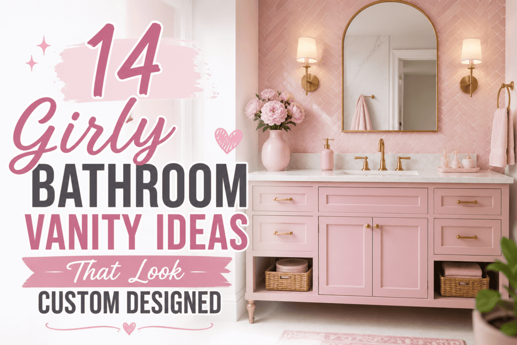 Girly Bathroom Vanity Ideas