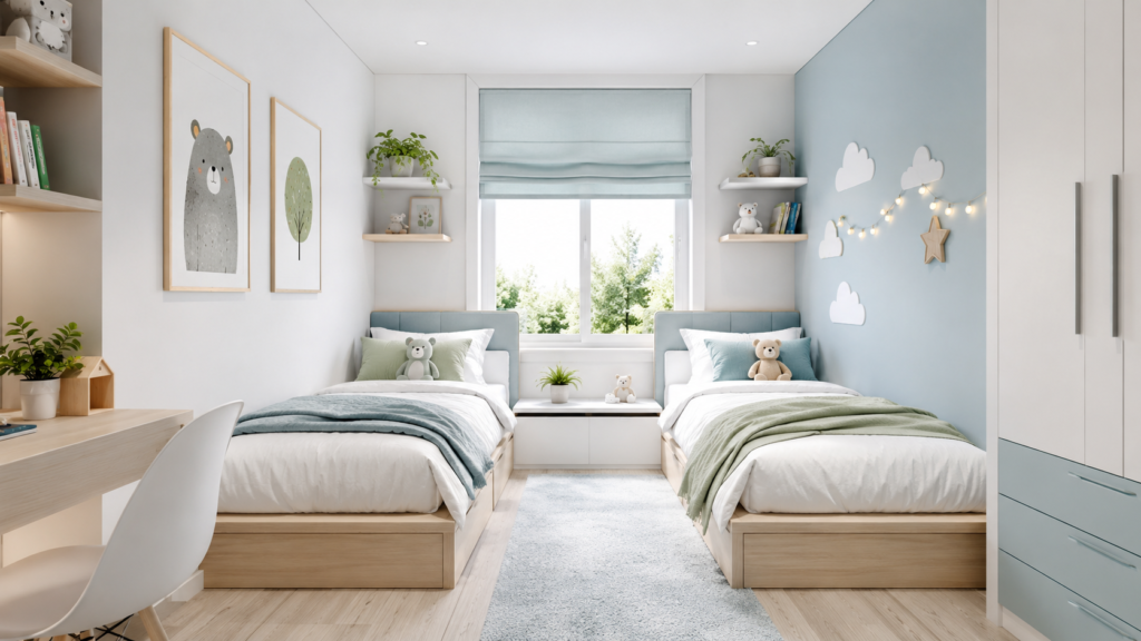 Kids bedroom color scheme 3
