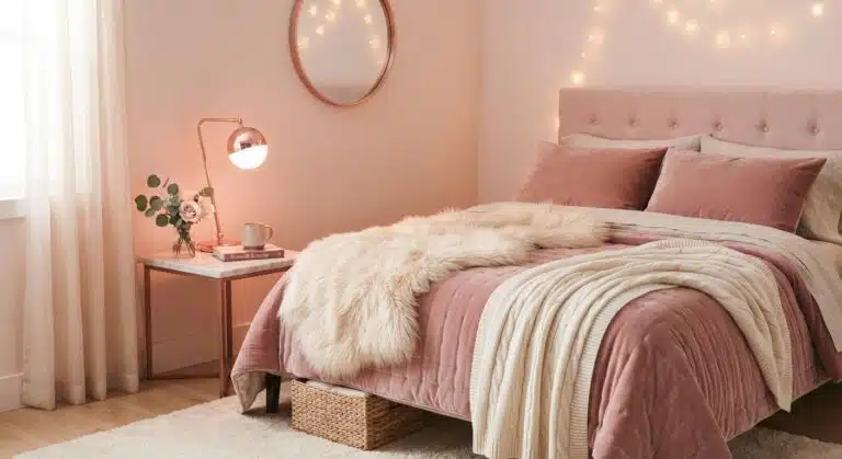 Soft light bedroom ideas 13