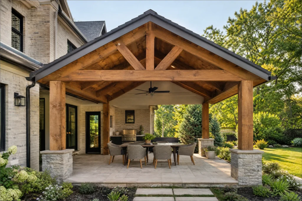 Gable-Roof Patio Cover