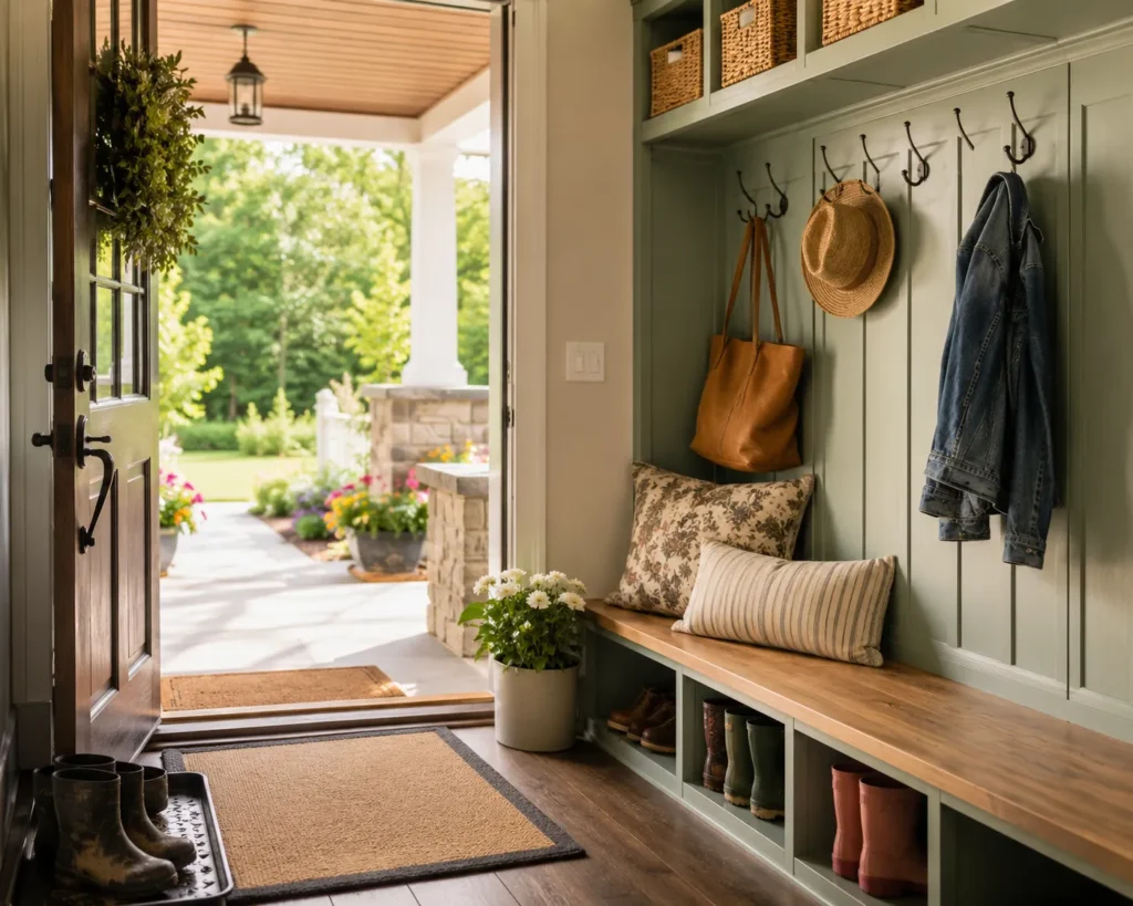 Mudroom Porch Entrance