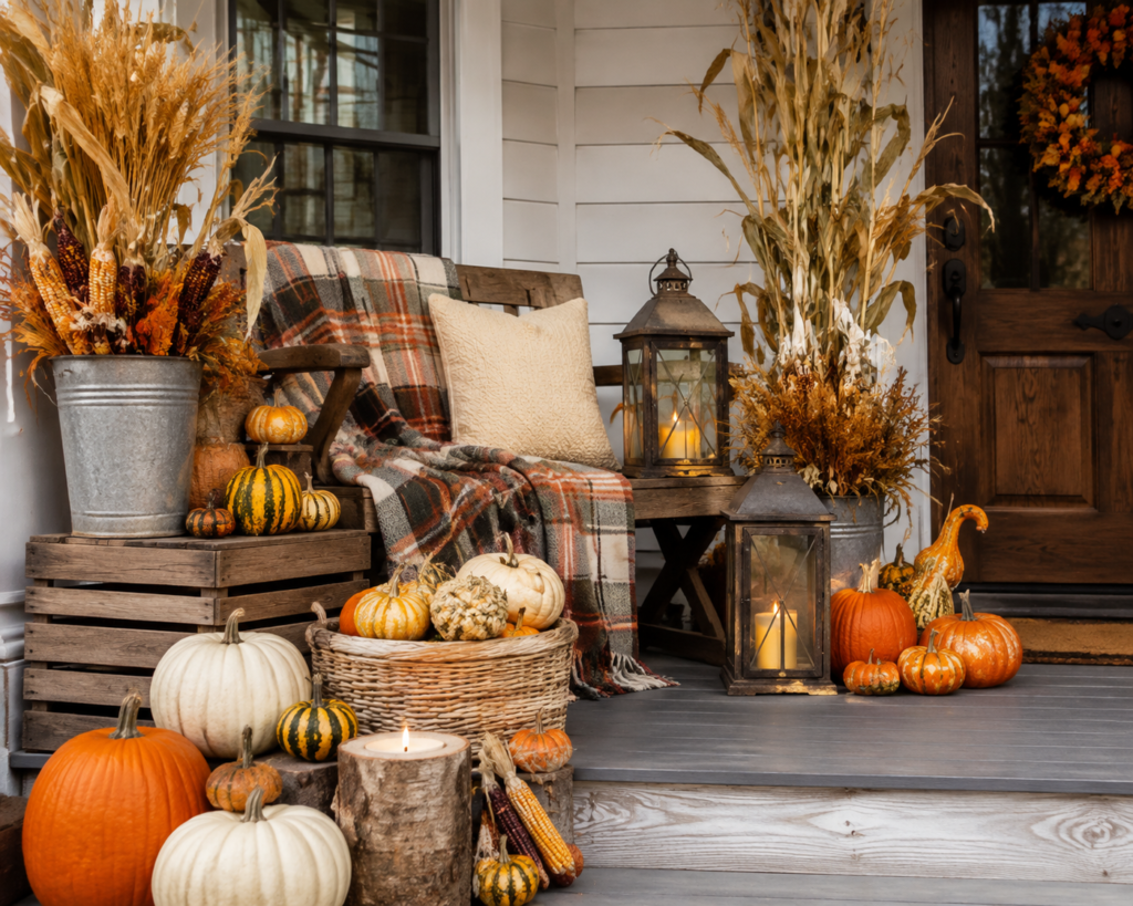 Fall Doorway Decor Ideas