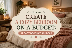 How to Create a Cozy Bedroom