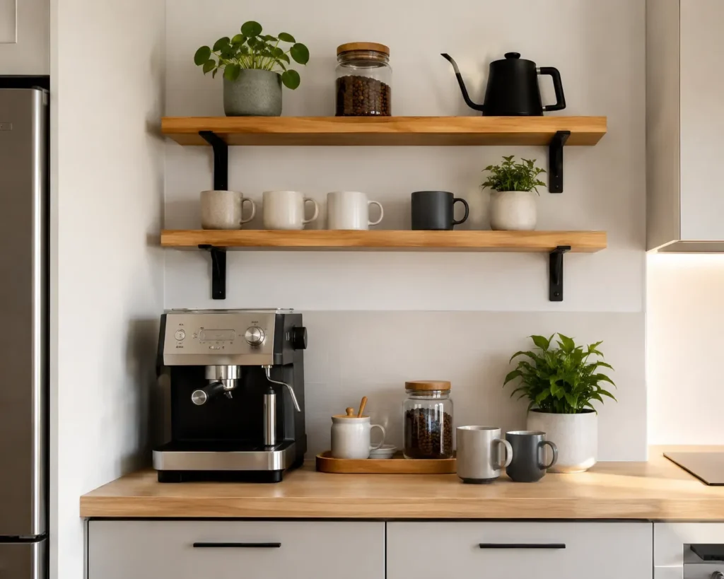 Coffee Bar Ideas Kitchen Counter