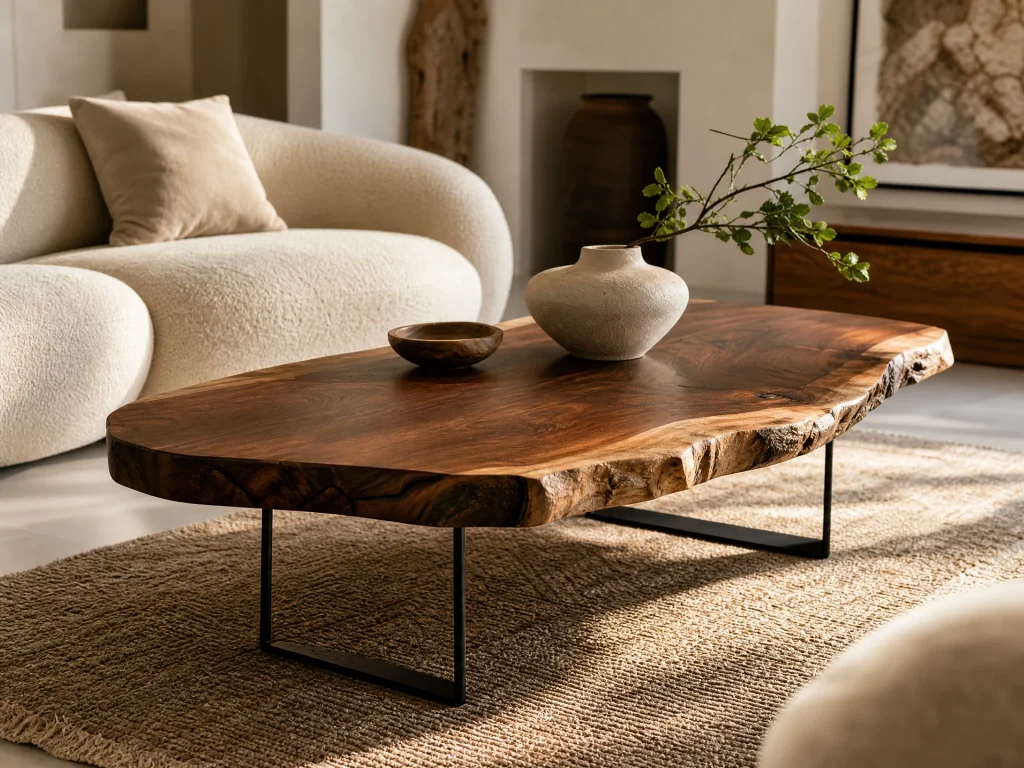 Rustic Wood Coffee Table