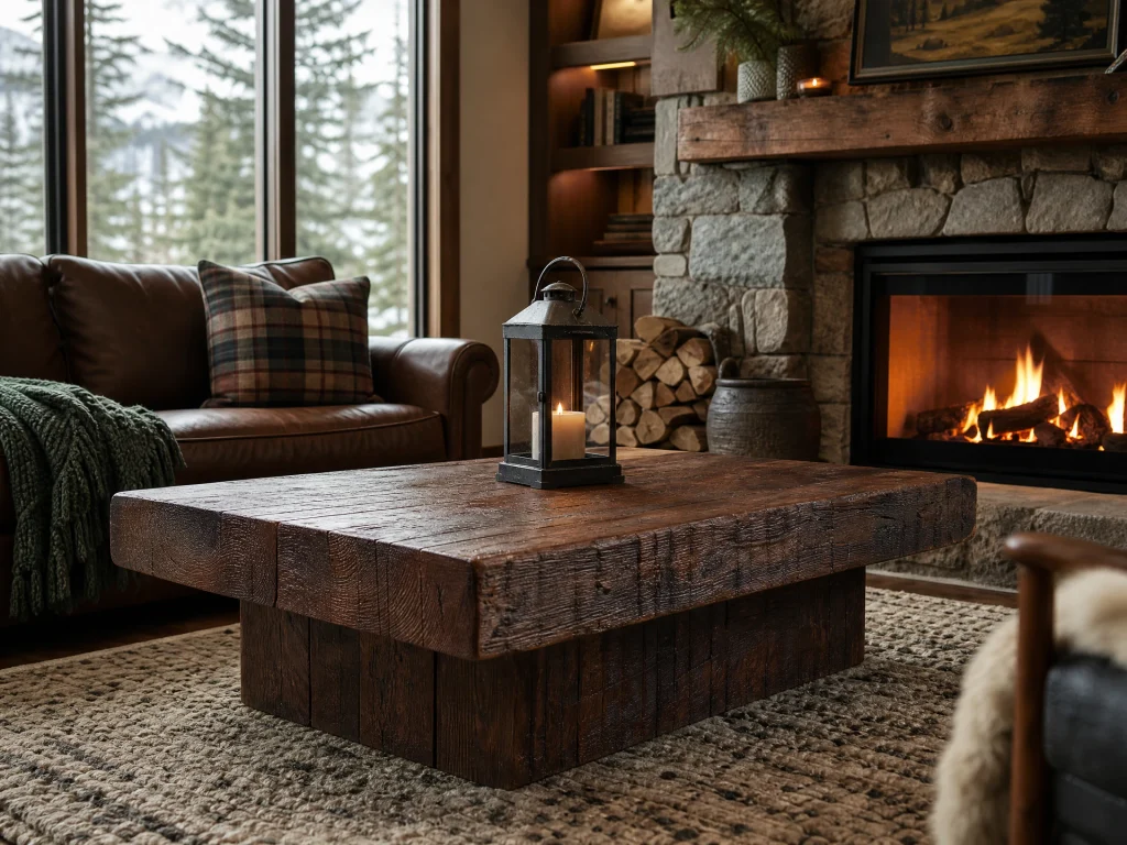 Chunky Beam Coffee Table