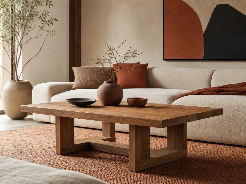 Geometric Base coffee table