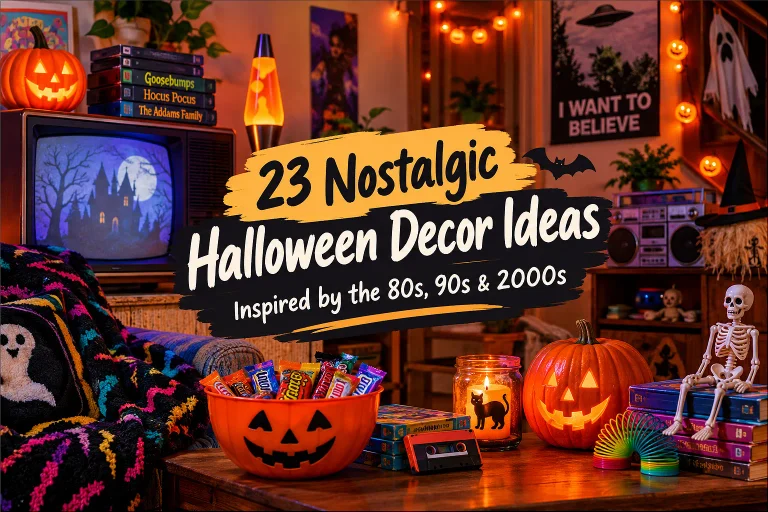 Nostalgic Halloween Decor Ideas
