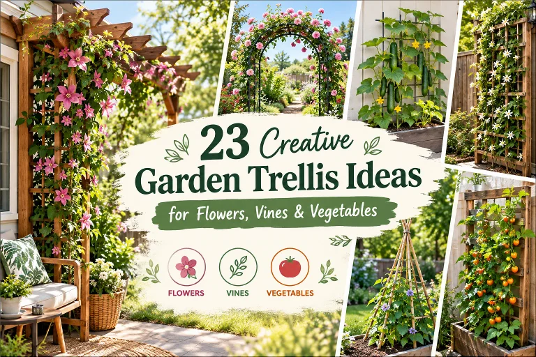 Garden Trellis Ideas