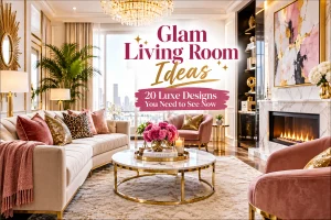 Glam Living Room Ideas