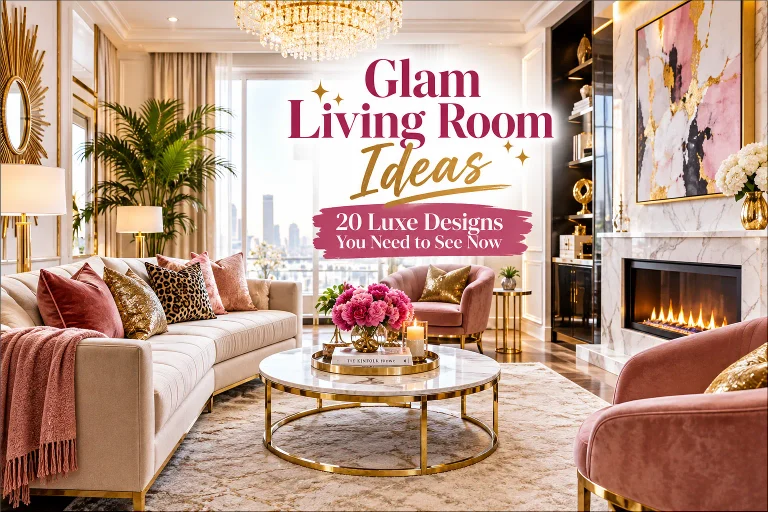 Glam Living Room Ideas