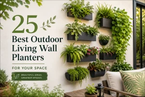Outdoor Living Wall Planters